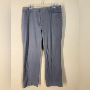 Loft Charcoal Curvy Trousers sz 12